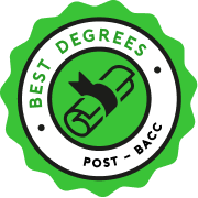 best certificates post-bacc image circle with rolled up diploma in center